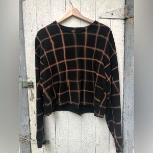 Women’s Long Sleeve Cotton Crop Top S